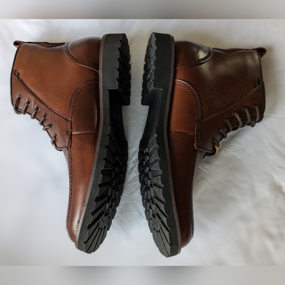 Dockers Brown Leather Boots (Size 8) - Picture 4 of 11